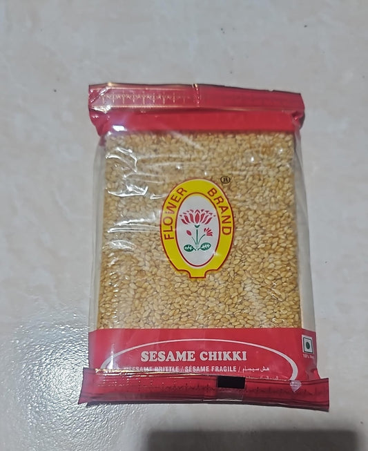 SESAME TILL CHIKKI FLOWER 100 GM